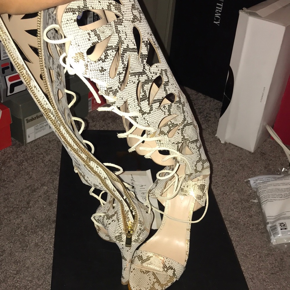 Bebe lace up sandal